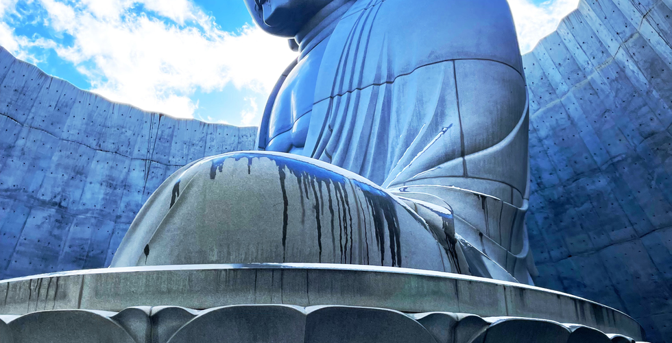 The Hill of the Buddha in Makomanai Takino Cemetery in Sapporo