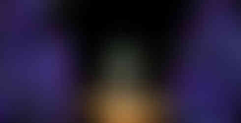 Former Hokkaido Government Office at night with illumination.