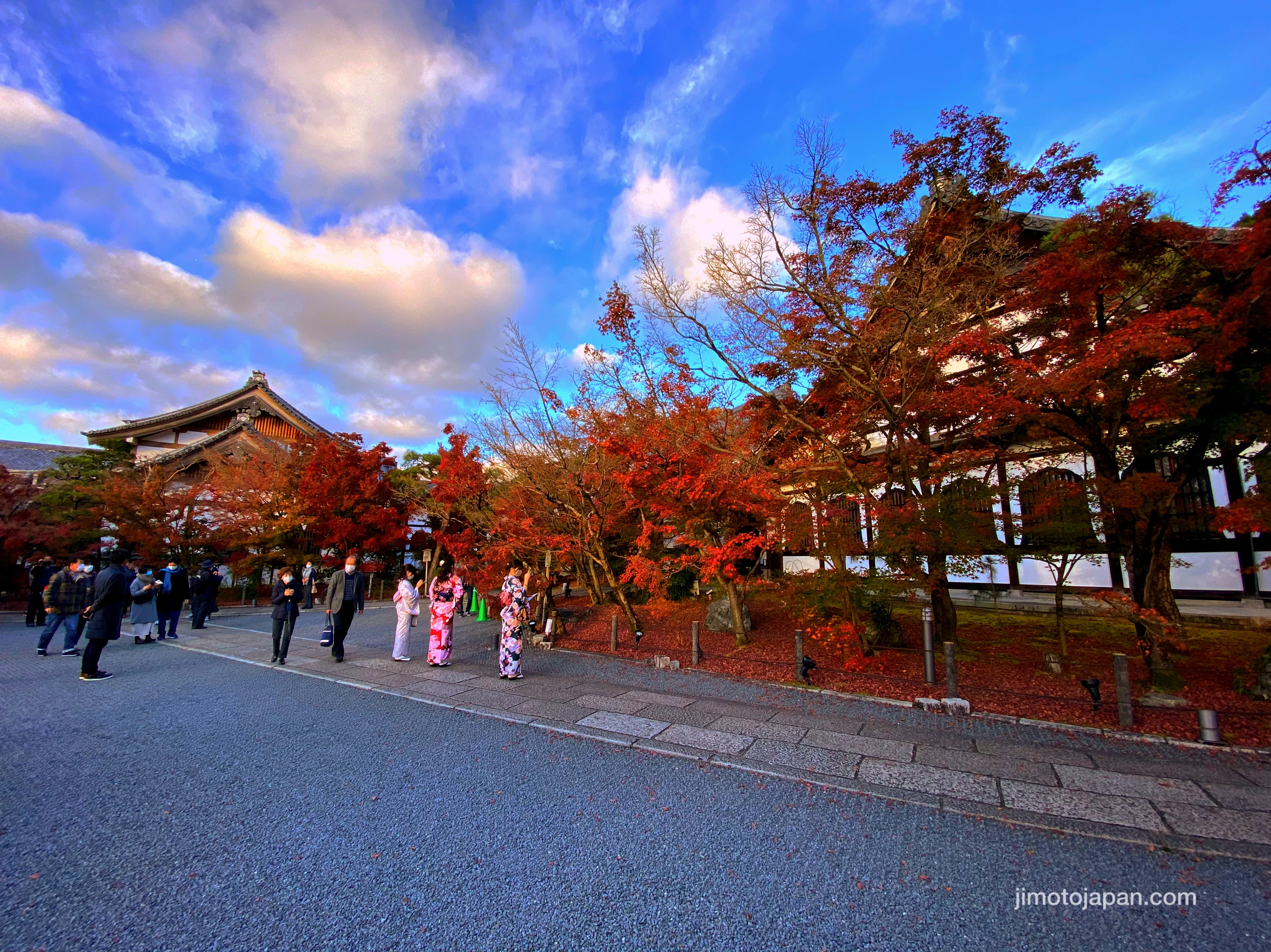 Eikando Temple in Kyoto, Japan. Autumn.