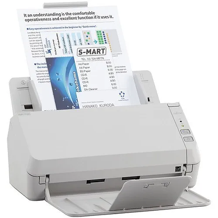 Ricoh Fujitsu SP1120N - Scanner Profesional Fujitsu SP1120N SP 1120  Escáner 20 a 40 ppm empresa incluye USB 3.0 y Red para formato A4.