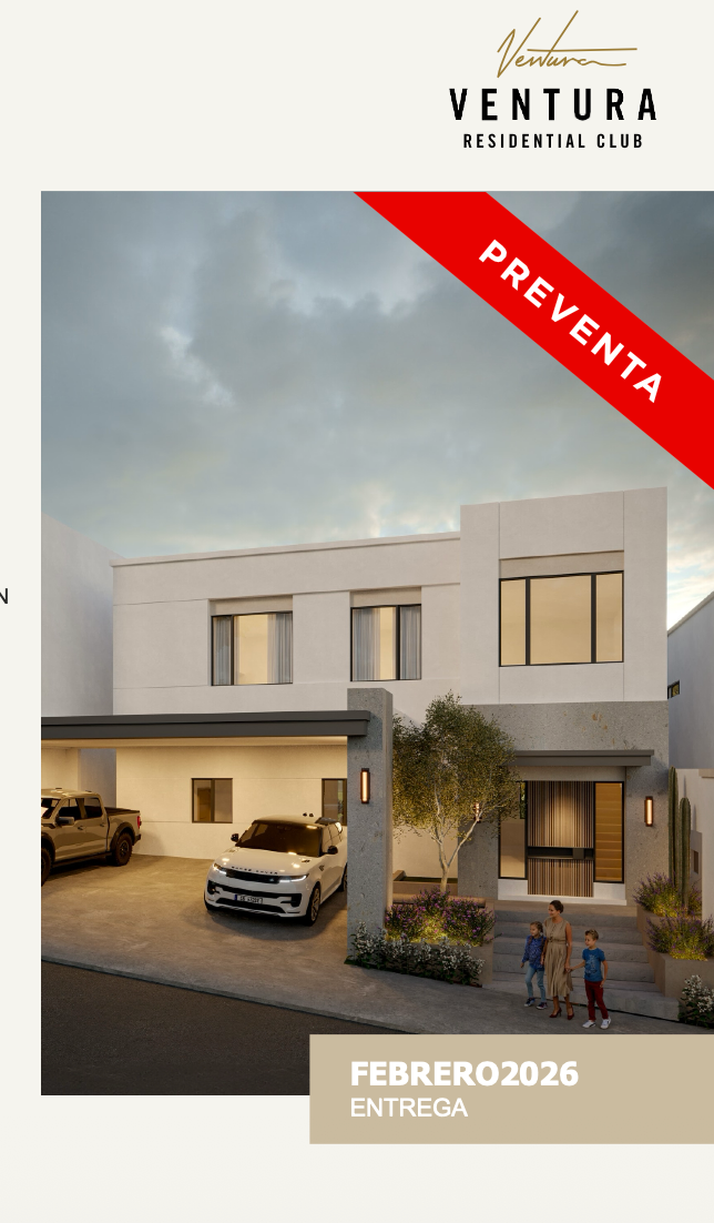 Casa en Preventa en Ventura Residencial