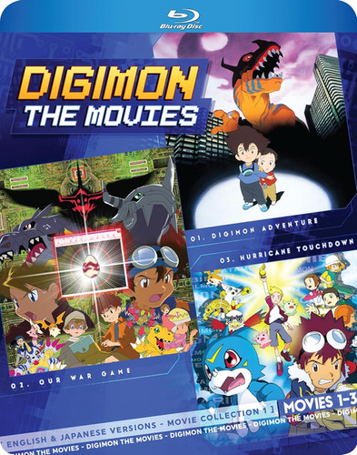 Digimon The Movies 1-3 Blu-ray | mediaocd