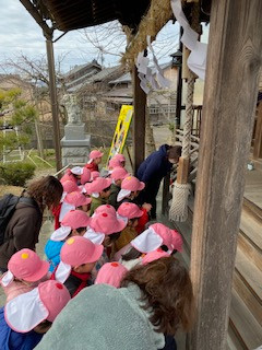 黒龍神社 高木保育園 参拝