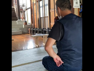 大阪から参拝にきてくださいました