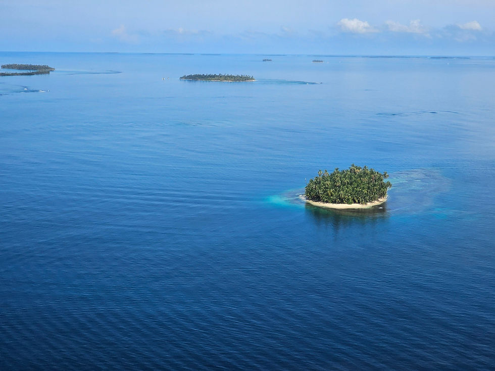 San Blas is dotted with tiny islands
