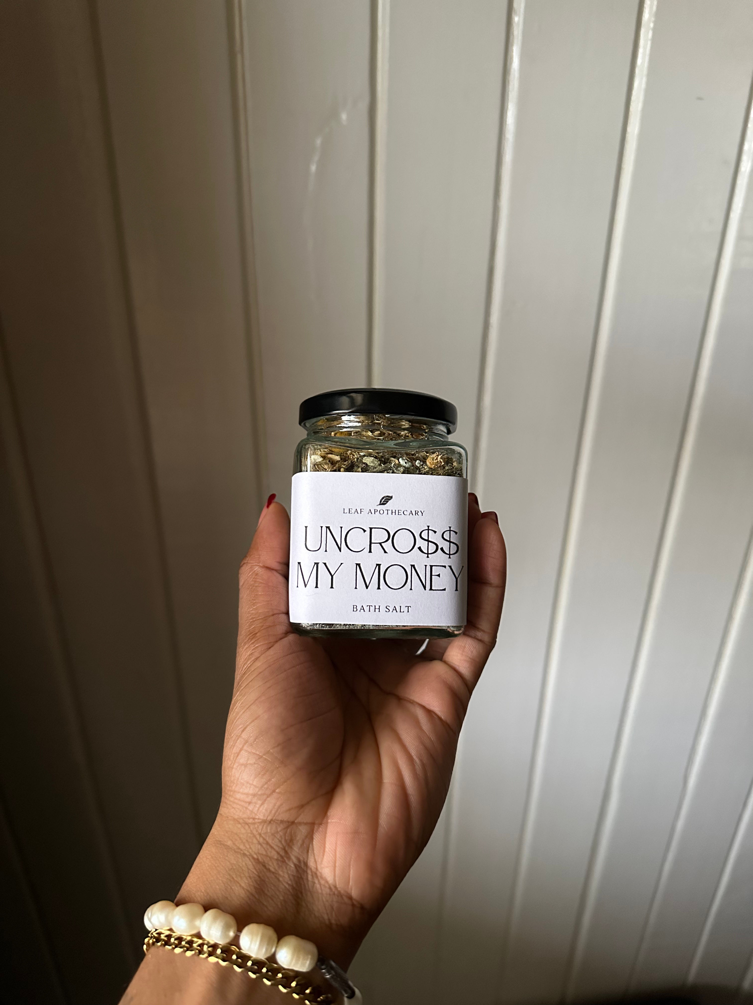 Uncro$$ My Money Bath Salt | Foot Soak | Spiritual Cleanse