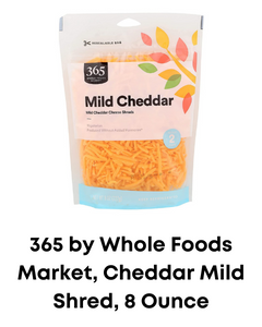 cheddar mild shred
