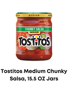 Tostitos medium chunky salsa