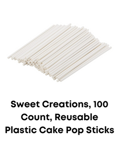 reusable plastic cake pop sticks