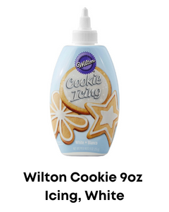 Wilton cookie white icing