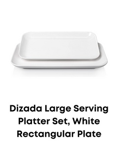 large serving platter set