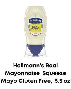 Hellmann's Real Mayonnaise Mayo Gluten Free