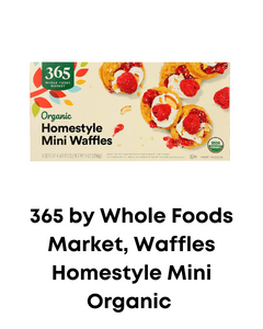 Whole Foods Market, Waffles Homestyle Mini Organic
