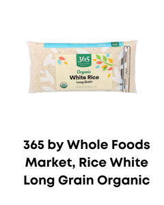 rice white long grain organic