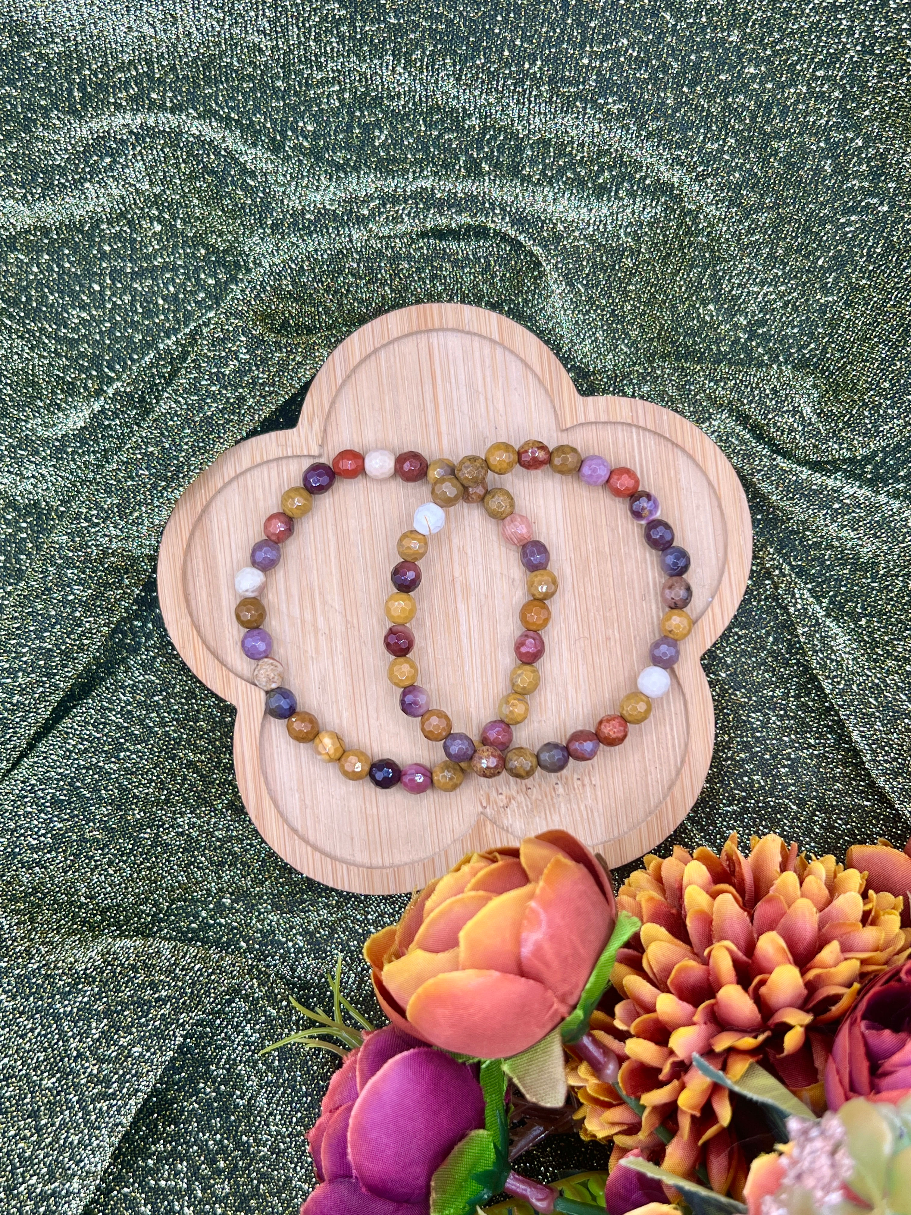 Mookait Armband facettiert 