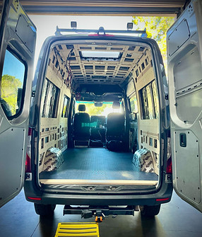 Inside Infinity Van Infinity Vans LLC | sprinter van kits | 335 Ohair Court, Unit B, Santa ...