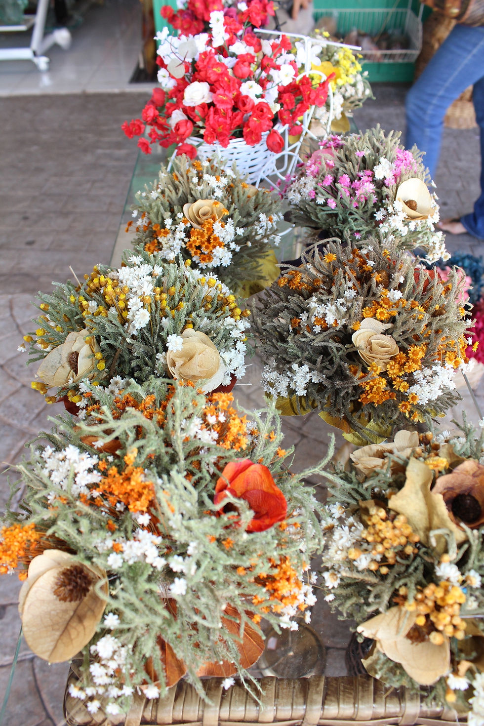 Flores secas - Artesanato Brasília