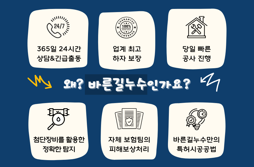 궁내동 누수 바른길누수