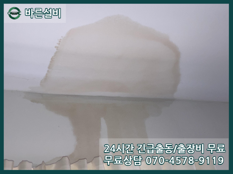 대전 서구 아파트 누수 천장피해