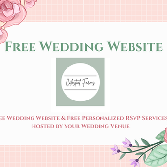 Free Wedding Websites: Now Part of Your Wedding Experience at this Michigan Wedding Venue