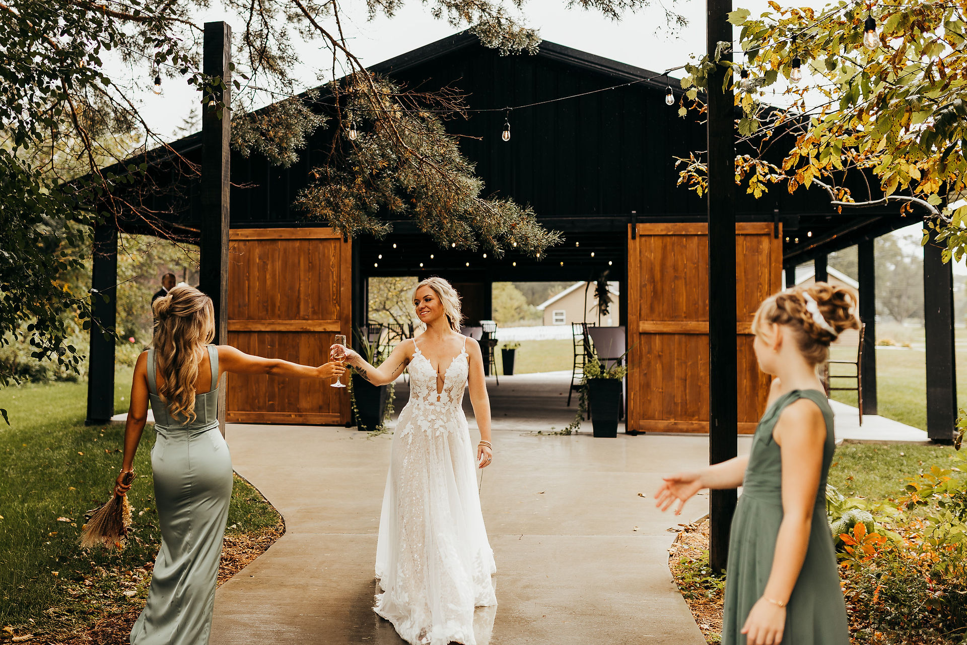 wedding venues near me-wedding photographers near me-michigan barn wedding venue-bride and groom