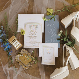 stationery at affordable wedding venues in Michigan