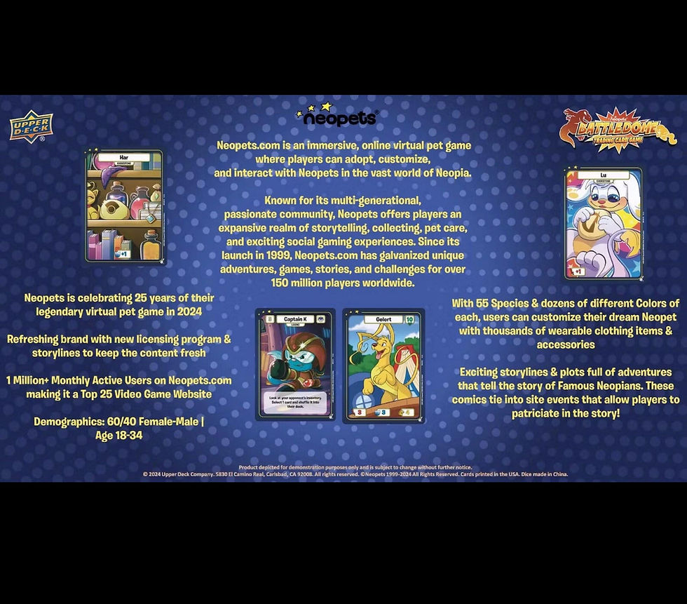 Thumbnail: Neopets Battledome TCG: Defenders of Neopia Booster Box
