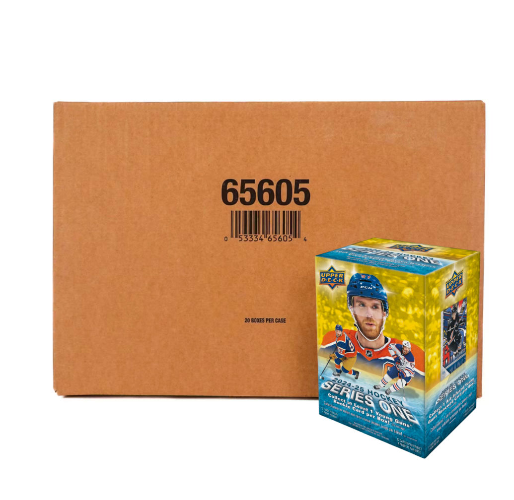 2024-25 Upper Deck Series 1 Hockey 4 Pack Blaster 20 Box Case