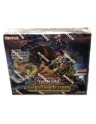 the grand creators 1st edition booster box Yu-Gi-Oh! The Grand Creators Booster Box 1st Edition
