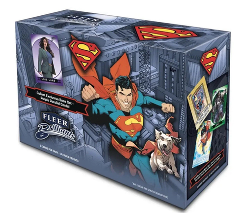 2025 Upper Deck Fleer Brilliants Superman Retail Mega Box | Show