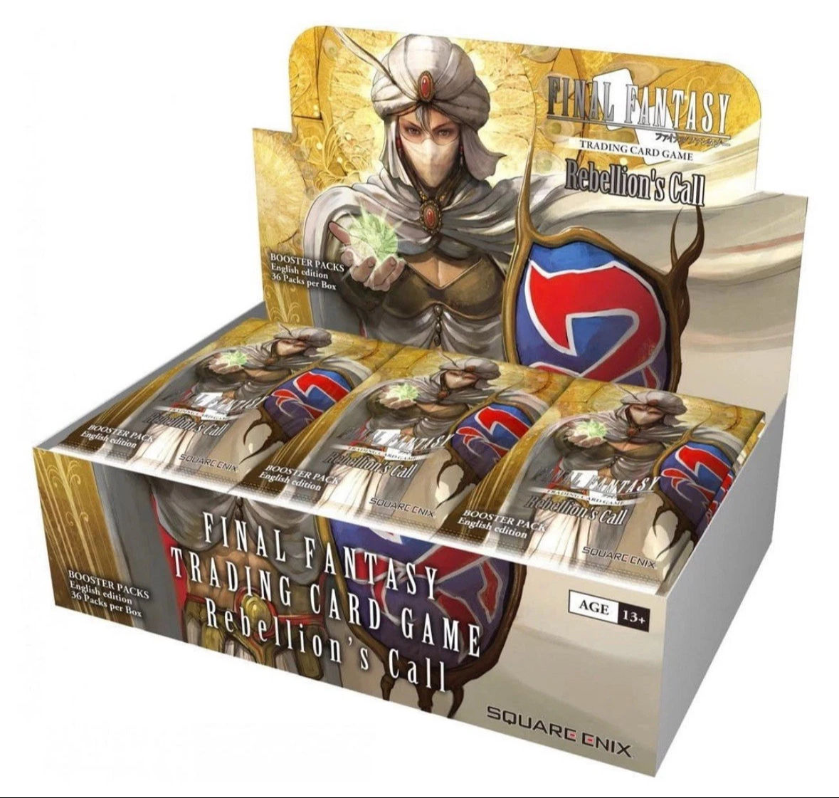 2022 Final Fantasy TCG Rebellion's Call Booster Box 36 Packs