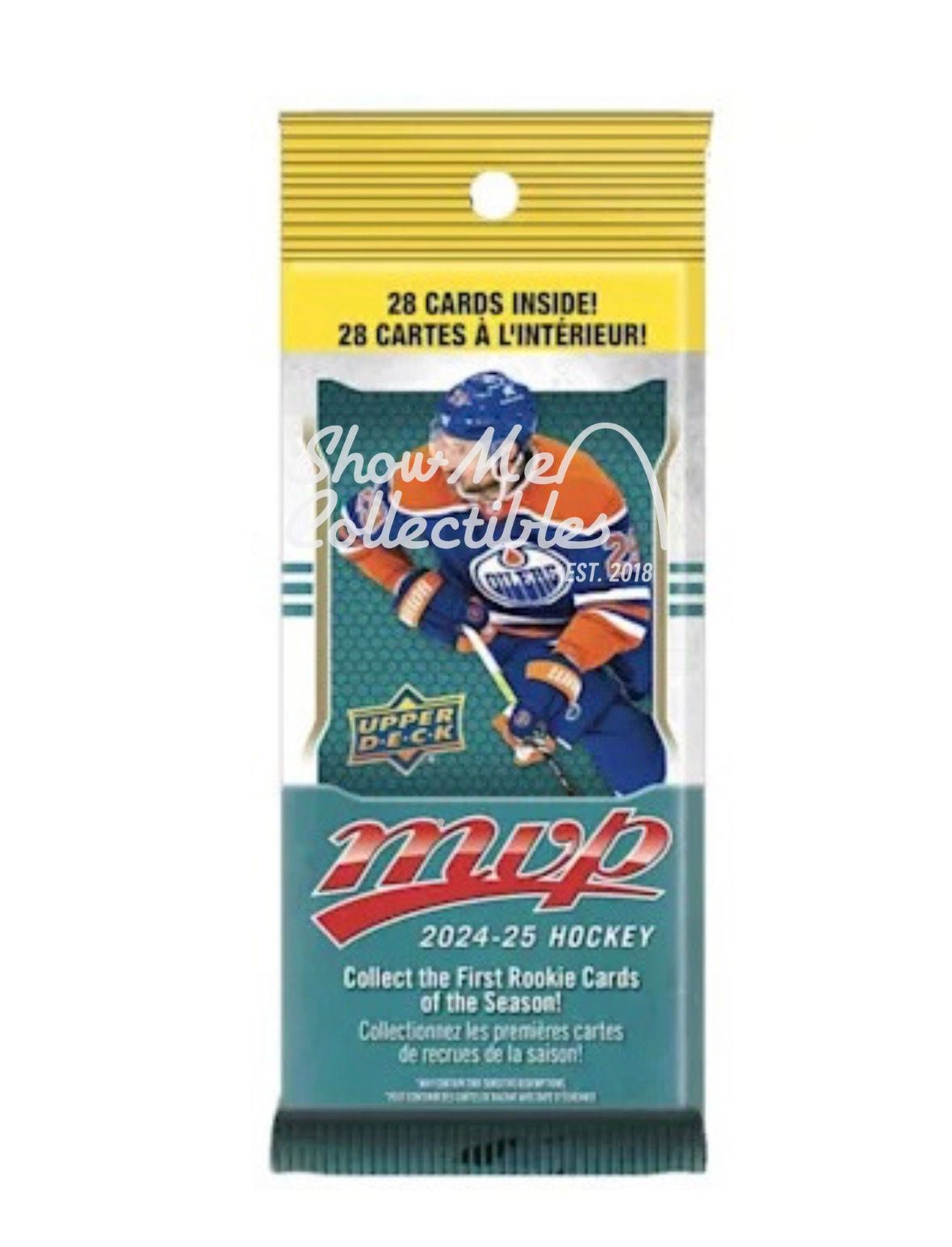 2024-25 Upper Deck MVP NHL Hockey Trading Card Fat Pack [28 Cards]