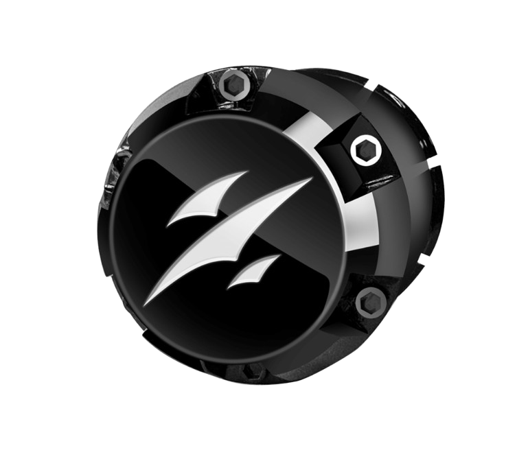 Thumbnail: BEAST Golf Cart Wheel Center Cap Gloss Black