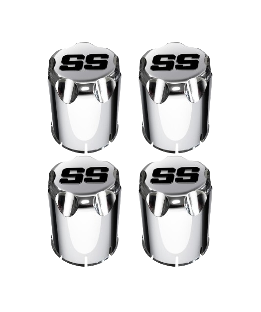 Thumbnail: Golf Cart Center Caps Chrome
