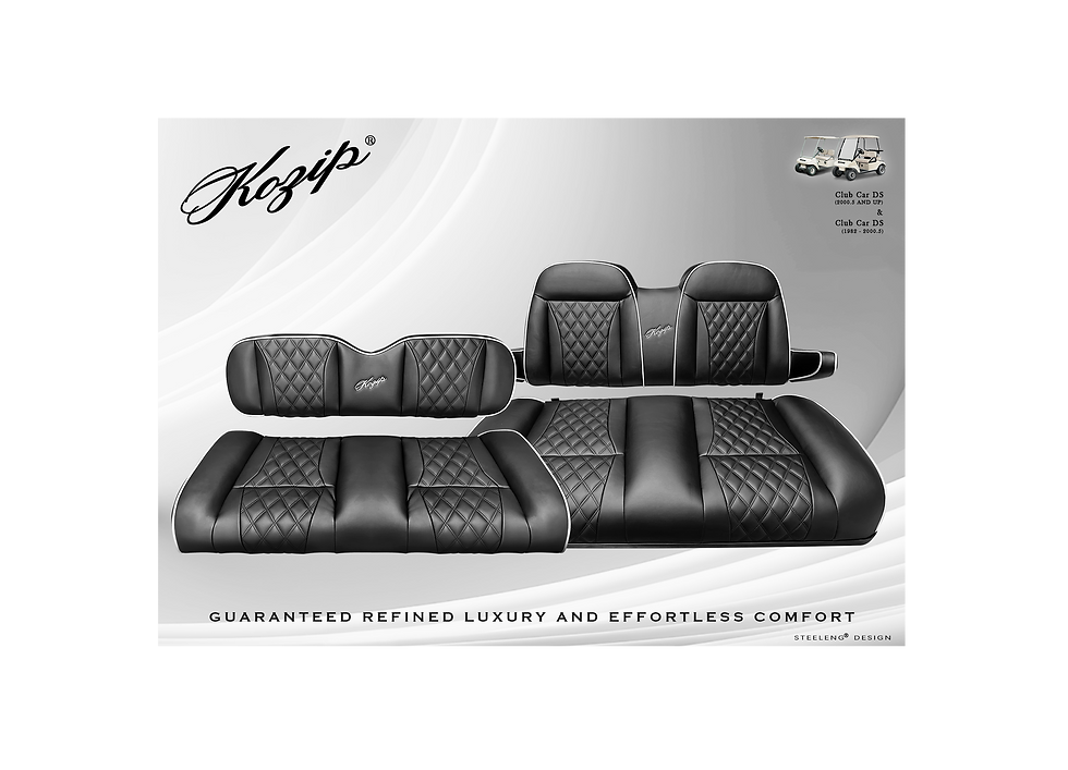 Thumbnail: Kozip DS Front and Rear Cushion Seat Set