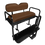 Thumbnail: Brown Rear Flip Seat Cushion