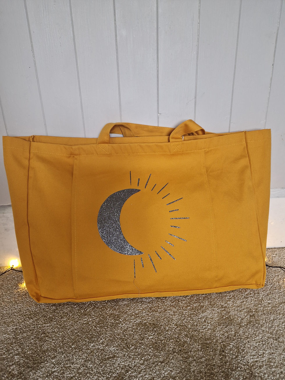 Thumbnail: Organic Cotton Yoga Tote Bag