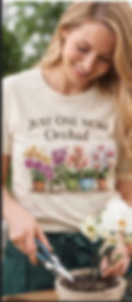 Thumbnail: funny orchid shirt, orchid collector t-shirt, plant humor apparel, orchid gift idea