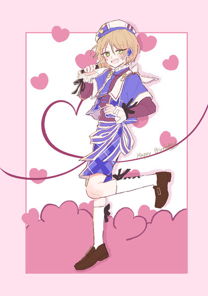 藍良の誕生日イラスト（2021.11）