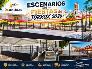 🎉 Escenarios para las fiestas de Torrox 2026 🎉