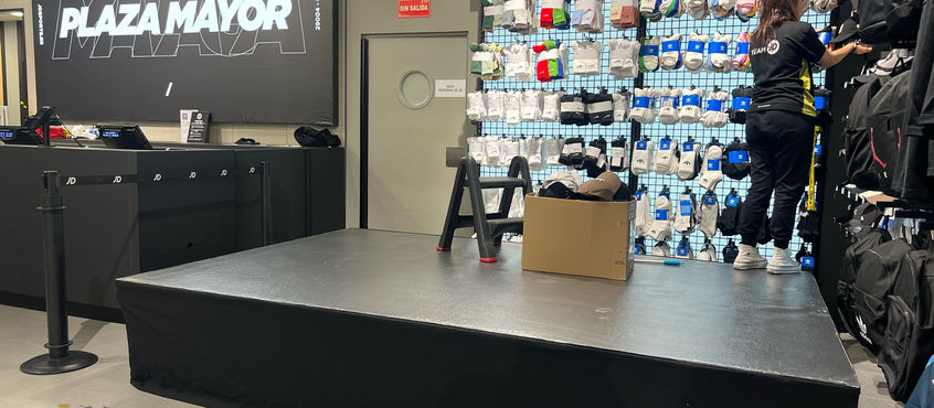 Tienda JD del centro comercial Plaza Mayor de Málaga.