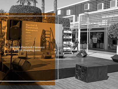 Recital & Flashmob Flamenco en LUZ Shopping Jerez