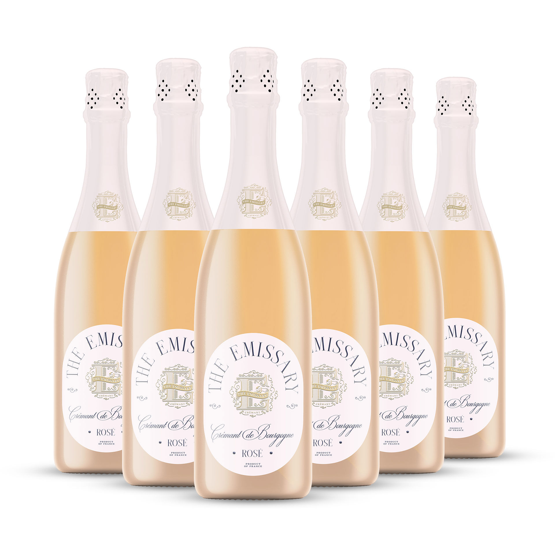 The Emissary Crémant de Bourgogne Rosé – Case of 6