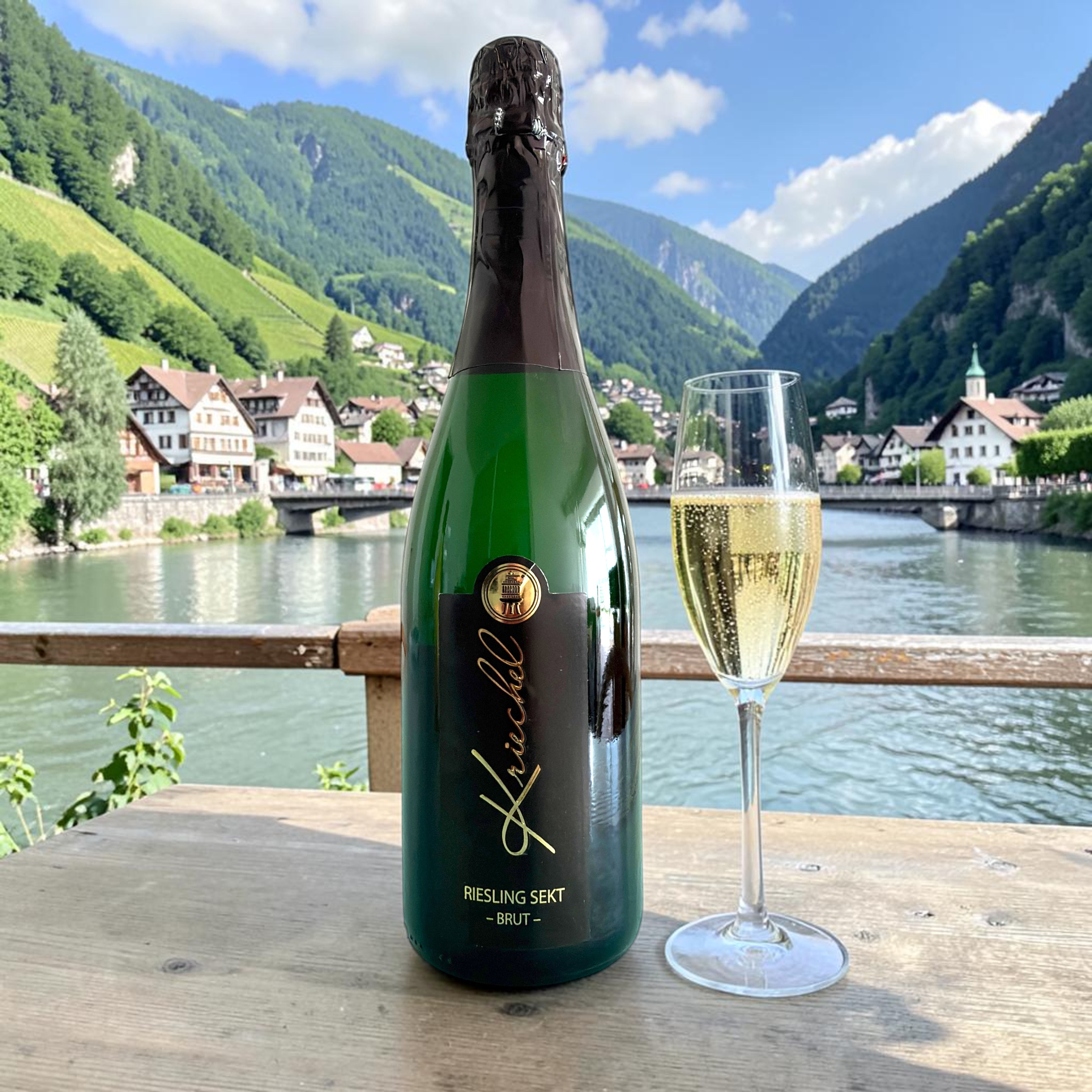 130-2023 Ahr-Riesling Sekt brut (白・ドライ)