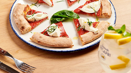 Gourmet pizza