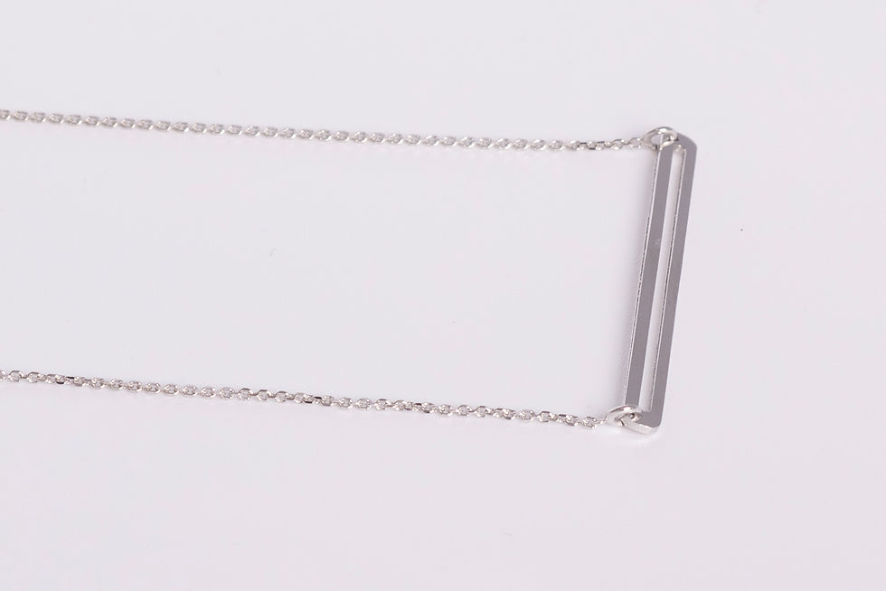 Miniatura: Collana in argento 925 just line