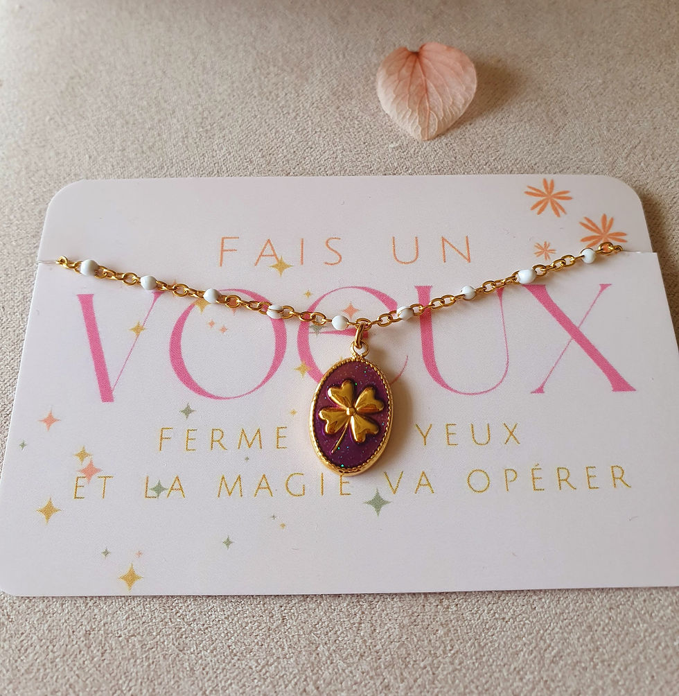 Miniature : Carte bracelet Ferme les yeux, fais un voeux