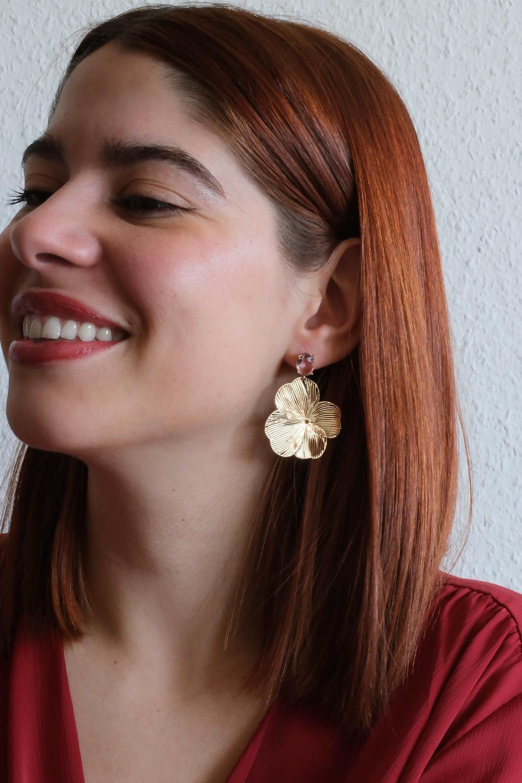 Boucles Jaipur Fleurs