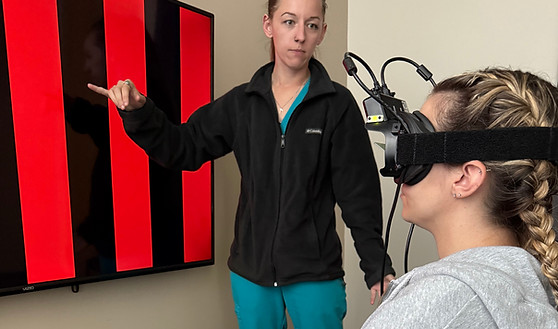 Asst Clinician Explaining OPK