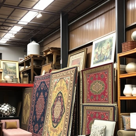 Best Practices for Storing Large Rugs, Artwork and Accessories Alongside Furniture